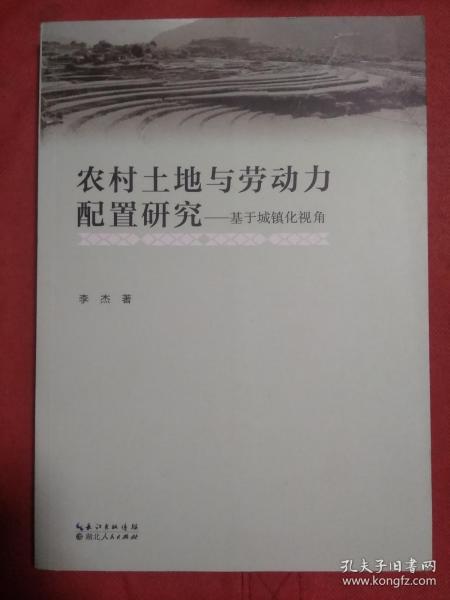 农村土地与劳动力配置研究  基于城镇化视角