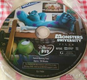 DVD 怪兽大学 MONSTERS UNIVERSITY