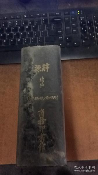 辞源续编（内有受潮）