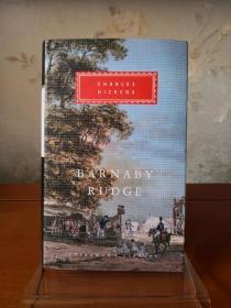 Barnaby Rudge 巴纳比·鲁吉 Charles Dickens 查尔斯·狄更斯 everyman's library 人人文库 英文英语原版 布面封皮琐线装订 丝带标记 内页无酸纸可以保存几百年不泛黄