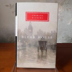 【现货】Bleak House 荒凉山庄 Charles Dickens 查尔斯·狄更斯 everyman's library 人人文库 英文英语原版 布面封皮琐线装订 丝带标记 内页无酸纸可以保存几百年不泛黄