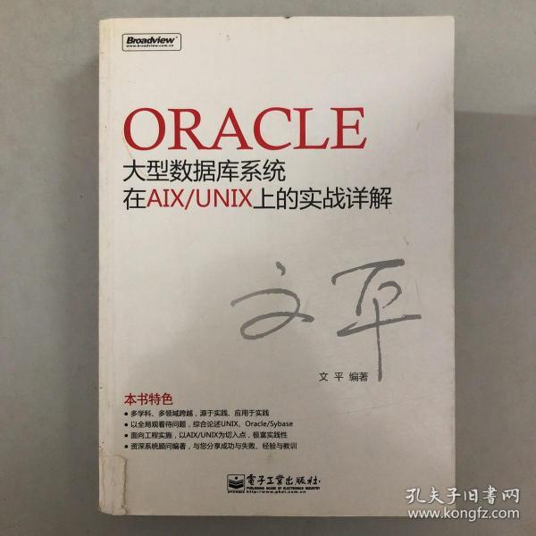 Oracle大型数据库系统在AIX/UNIX上的实战详解