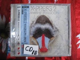 X-Press 2 - Makeshift Feelgood 正版CD拆封