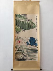 编号7181宣纸手绘字画  人物 画面美伦 手绘之作 实物拍摄 一物一图
裱好尺寸高X宽-194x77cm
花芯尺寸高X宽-130.5x65cm