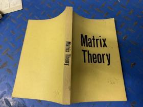 MATRIX THEORY     看图