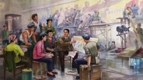 朝鲜主体画