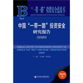 “一带一路”投资安全蓝皮书：中国“一带一路”投资安全研究报告（2020）