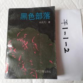 黑色部落。肖克凡著，1994出版，要发票加六点税