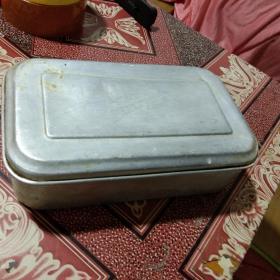 老铝饭盒 五星牌特大号铝饭盒。