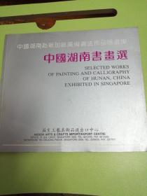 中国湖南书画选—
 中国湖南赴新加坡美术书法作品展选集