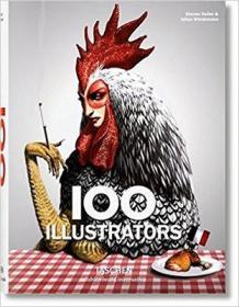 100 Illustrators，100个插画师 艺术作品收录全集 英文原版