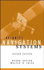 预订2周到货  Avionics Navigation Systems  英文原版  航空电子导航系统  航空航天导航系统  航空机载电子设备