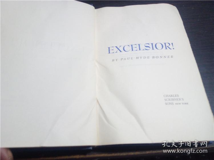 EXCELSIOR![精益求精！]1955年 大32开硬精装 原版英法德意等外文书 现货