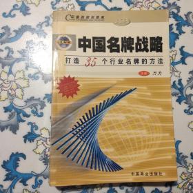 中国名牌战略：打造35个行业名牌的方法