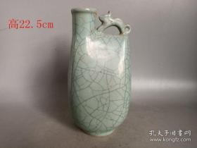 乡下收的宋代官窑瓷瓶.0