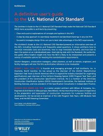 预订2周到货 The Architect's Guide to the U.S. National CAD Standard  英文原版  美国国家CAD标准的建筑师指南