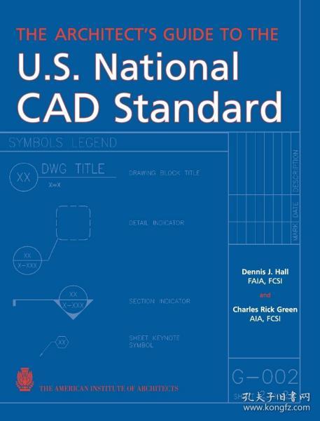 预订2周到货 The Architect's Guide to the U.S. National CAD Standard  英文原版  美国国家CAD标准的建筑师指南