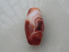 南红花纹玛瑙勒子（原矿）