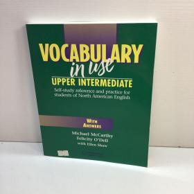 Vocabulary in Use Upper Intermediate with Answers   【外文书】 【 9品-95品++ 正版现货 自然旧 多图拍摄 看图下单 收藏佳品 】
