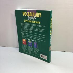 Vocabulary in Use Upper Intermediate with Answers   【外文书】 【 9品-95品++ 正版现货 自然旧 多图拍摄 看图下单 收藏佳品 】