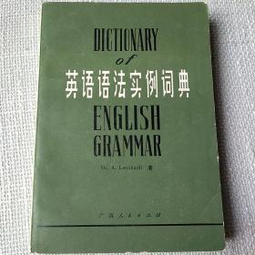 英语语法实例词典