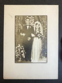 民国照片泛银结婚照
