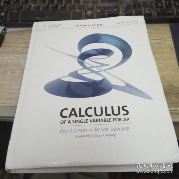 Calculus of a Single Variable, China AP《微积分》9789814716703