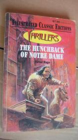 (Illustrated Classic Editions -Thrillers) The Hunchback of Notre Dame 《巴黎圣母院》 英文原版大32开插绘本,每一页文字配一页图，