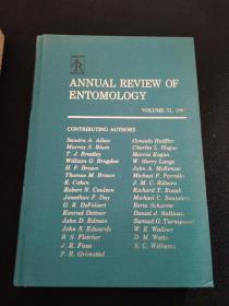 Annual Review of Entomology VOLUME32.1987