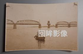 民国早期鸭绿江大桥老照片