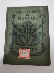 FIRST STUDIES OF PLANT LIF植物寿命研究(英文原版)，32开