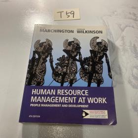 Human Resource Management At Work