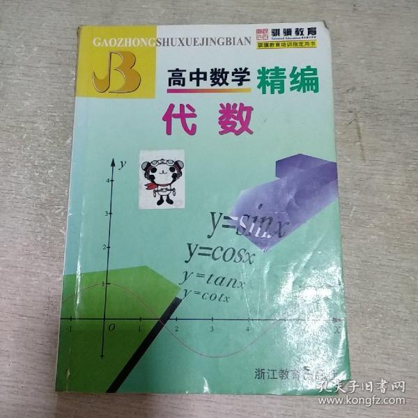 高中数学精编：代数