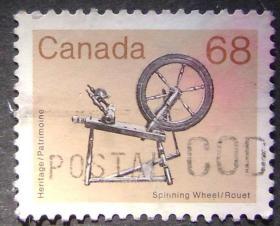 盖销票（5）加拿大CANADA邮票