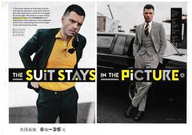 塞巴斯蒂安斯坦 （Sebastian Stan）明星杂志专访彩页 切页/海报
