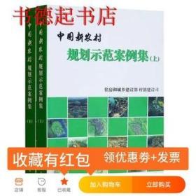 现货 中国新农村规划示范案例集(上下)住房和城乡建设部村镇建设