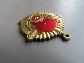 老徽章收藏 1965年福州 五好集体职工代表 纪念奖章一枚