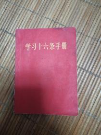 学习十六条手册（带毛林像）