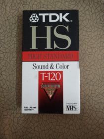 录像带 TDK HS T-120