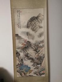 苏州乡贤，民国著名画家吴雨窗山水画精品