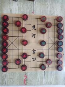 酸枝木象棋 原盒一套  4.7*4.7*1.8cm