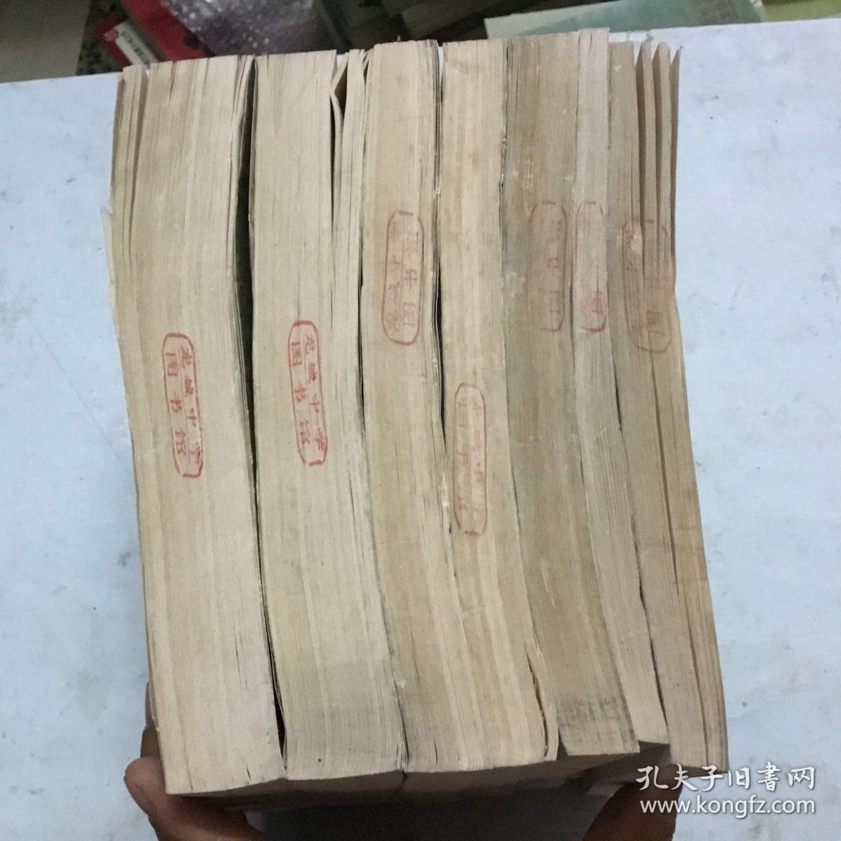 历代诗歌别裁集全套  唐诗别裁集（上下）、宋诗别裁集、元诗别裁集、明诗别裁集、清诗别裁集（上下） 全七册
