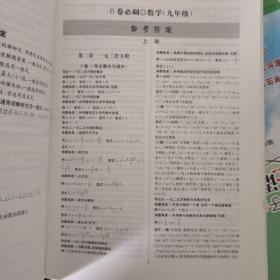 B卷必刷数学九年级全一册