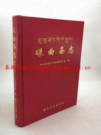 碌曲县志 甘肃文化出版社 2006版 正版 现货