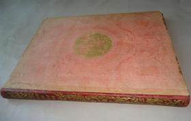 1837年Drawing Room Scrap-Book《诗画录》珍贵版画画册初版本 1/2真皮精装古董书 36张绝美原品铜版画 品相上佳