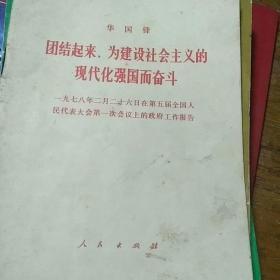 团结起来，为建设社会主义的现代化强国而奋斗