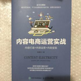 内容电商运营实战：内容打造+内容运营+内容变现