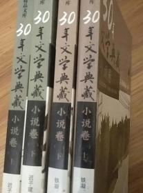 纪念大型文学期刊 《百花洲》创刊三十周年---30年文学典藏小说卷（一）上下+小说卷（二）上下 合售