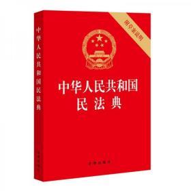 中华人民共和国民法典附草案说明大字版