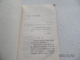 高山下的花环（32开，有插图，1983年济南1印，详见图S）